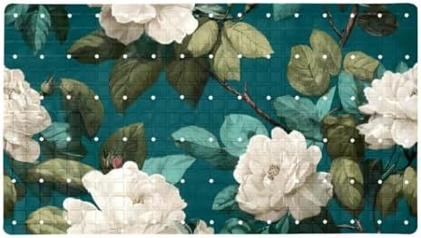 Non Slip Shower Mat Bathtub Mat 15.1x26.8 Inch, Quick Dry Bath Mat by Anna+Cowper