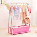 Baby Clothes Hangers 20 Pack Plastic Kids Hangers Space Saving - Image 5