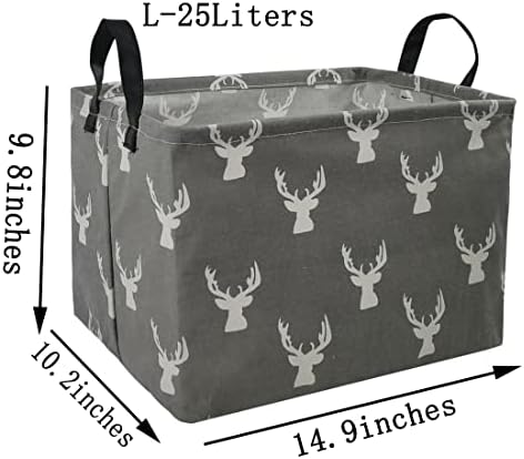 Kid Storage Basket Gift Shelf Basket Toy Storage Bin, Nursery Basket Organizer - Image 2