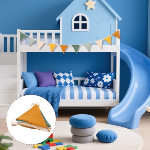 Nogeqi Pennant Banner Flags, Boho Garland Triangle Bunting Banner - Image 7