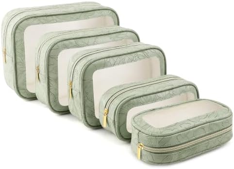 YOPCDJ 5PCS Diaper Bag Organizer Pouches Set, TSA Approved Travel Toiletry Bag by YOPCDJ