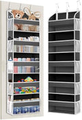 TAHAVICE Over the Door Organizer Storage, 5 Large & 10 Mesh Pockets by TAHAVICE