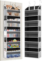 TAHAVICE Over the Door Organizer Storage, 5 Large & 10 Mesh Pockets by TAHAVICE