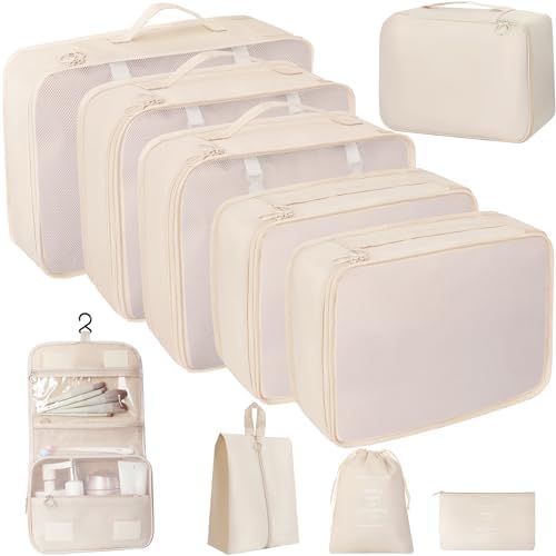 10 Pcs Set Packing Cubes by WelcometoLUCDNC