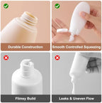 Anntrue Travel Bottles for Toiletries 4 Pack, TSA Approved 2 oz Travel Size - Image 6