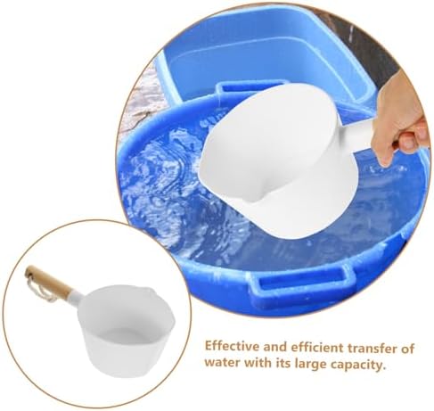 IMIKEYA Plastic Water Ladle Bath Ladle Dipper Spoons Bathroom Hair Washing - Image 7