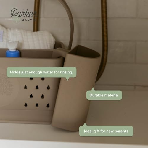 Parker Baby Co. Bath Caddy and Rinse Cup Bundle - Image 6