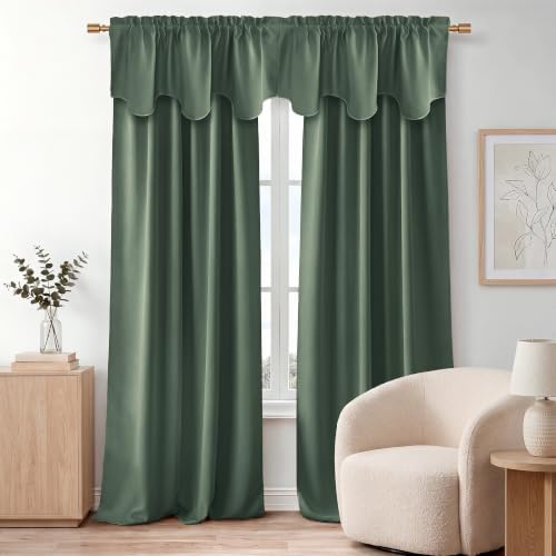 NICETOWN Kitchen Curtain Blackout Valance - Image 6