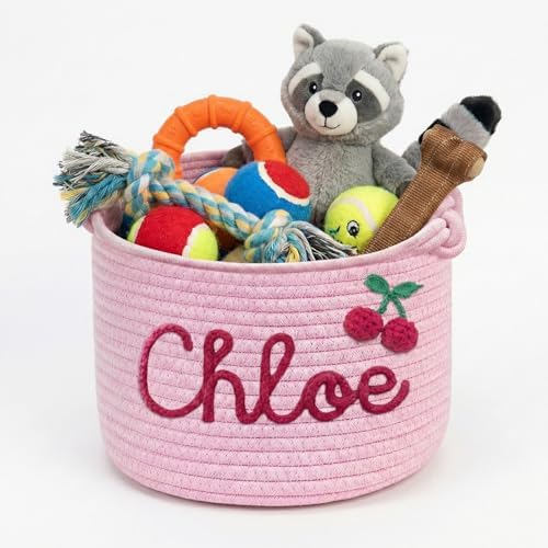 Personalized Dog Toy Storage Basket by Welcome