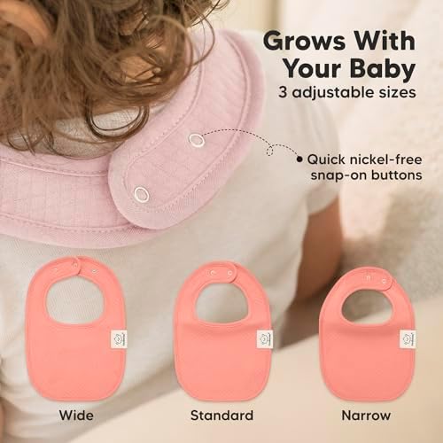 KeaBabies 8-Pack Baby Bibs for Drooling and Teething - Image 5
