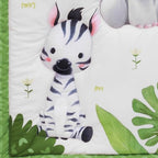 Baby Crib Bedding Set Safari Neutral Crib Nursery Comforter Bed Sets Decor - Image 7