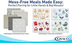 Graco Baby Disposable Splat Mats, 30 Sheets - Image 5