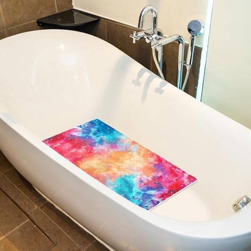 Non Slip Bathtub and Shower Mat 26.8x15.1 inch, Bath Mat - Image 5