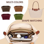 OPPOSHE Purse Organizer Insert for Longchamp Le Pliage, Premium Felt Long Champ - Image 5