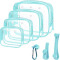 LETGO 4 PCS Clear Insert Bag for Bogg Bag, 4 Sizes Waterproof Beach Bag by LETGO