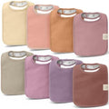 KeaBabies 8-Pack Organic Baby Bibs by KeaBabies
