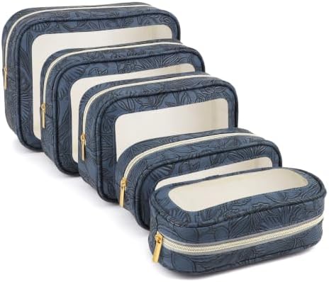 YOPCDJ 5PCS Baby Diaper Bag Organizer Pouches Set, TSA Approved Travel Toiletry by YOPCDJ