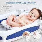 Colorlife Baby Bath Seat Support Net Infant Bathing Seat Support Mat, - Image 4