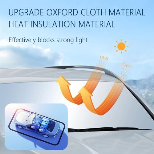 300T Thickened Sunshade for Car Windshield, Windshield Sun Shade for Blocking - Image 4
