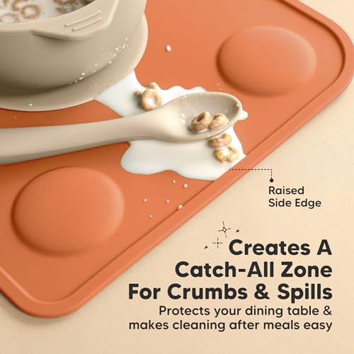 KeaBabies 2pk Silicone Placemats - Image 5