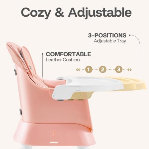 HARPPA Moro High Chair, 8-in-1 Convertible Baby Feeding Chair - Image 3