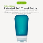 humangear GoToob+ | Refillable Silicone Travel Bottle | Locking Lid | Food-Safe - Image 2