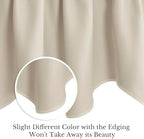 NICETOWN Valances for Bedroom - Image 4