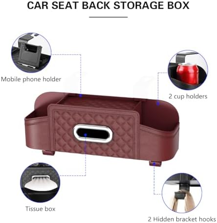 Mandark Headrest-Mounted Backseat Organizer - Image 3