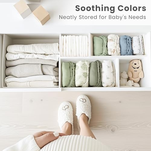 Konssy 2 Pack Muslin Bassinet Sheets - Image 7