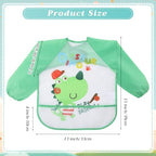 Tarpop Long Sleeve Bibs, Infant Smocks Bulk - Image 2