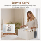StorageWorks Closet Storage Baskets, Natural Color, Extra Large - Image 5