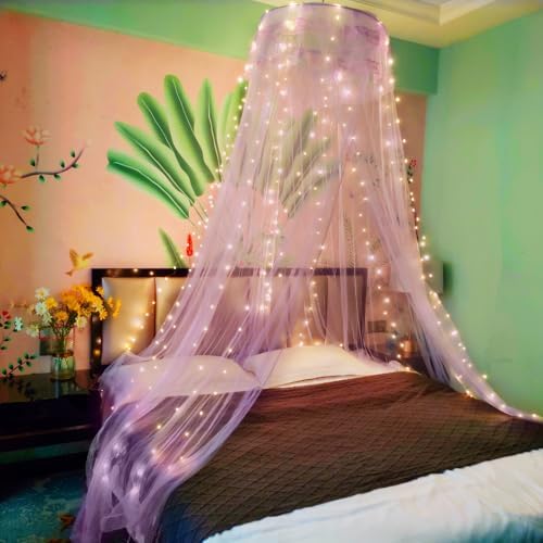 Lace Bed Canopy Mosquito Netting by Eimilaly