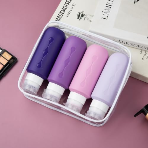 Gemice Travel Bottles for Toiletries, Tsa Approved Travel 6oz Size Containers - Image 2
