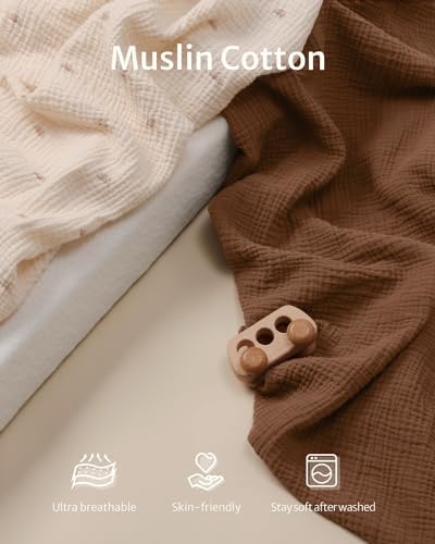 Blissful Diary Muslin Changing Pad Cover - Image 2