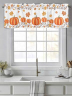 Vandarllin Fall Maple Leaves Kitchen Curtains Valances - Image 2