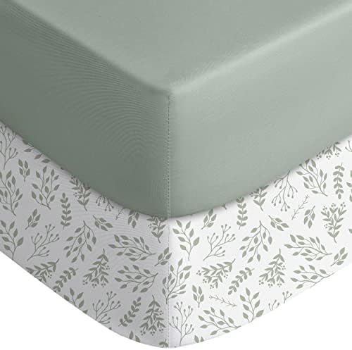 Yoofoss 2-Pack Baby Crib Sheets by YOOFOSS