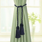 Curtain Tiebacks Handmade Curtain Holdbacks Rope - Image 5