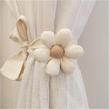 2 Pack Curtain Tiebacks Flower Curtain Ties by Unknown