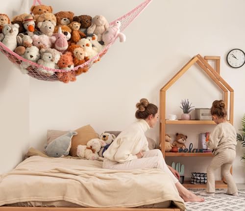 Stuffed Animal Storage Hammock Net Corner - Image 3