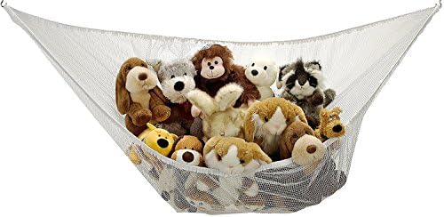 Handy Laundry Stuffed Animal Organizer Net 2 Pack, Corner Toy Hammock - Image 2