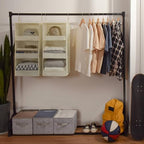 GRANNY SAYS 3-Shelf Hanging Closet Organizer, Foldable Storage - Image 5