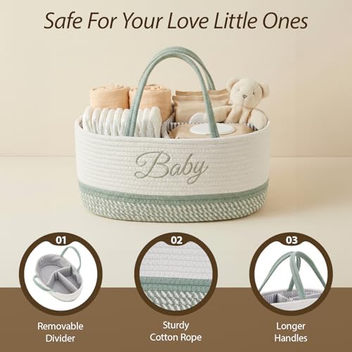 DUHEL Diaper Caddy Organizer - Image 4
