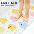 Kids Bathtub Mat Non Slip, 40 x 16 Inch Tub Mat - Image 6