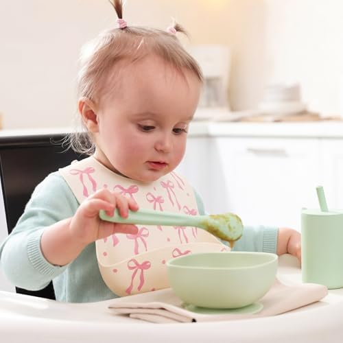 Remerry Silicone Baby Bib with Food Catcher - Image 5