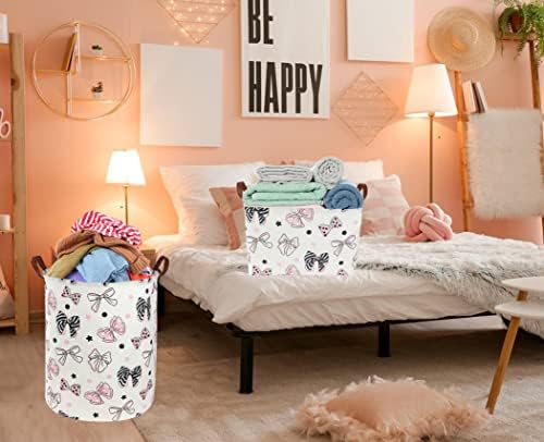 Essme Rectangular Pink Basket, Mother's Day Basket, Storage Baskets Organizer - Image 2