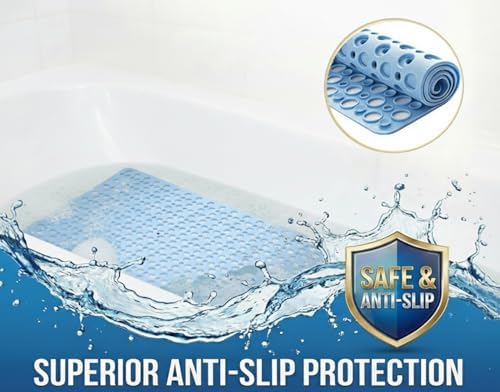 Nonslip Bathtub Mat Extra Soft TPE Bath Mat - Image 3