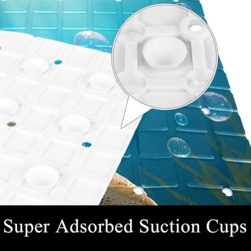Shower Mat Non Slip, Turtle Ocean Anti Slip Bath Mat - Image 3