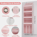 TAHAVICE 1PC Pink Over the Door Nursery Organizer - Image 7