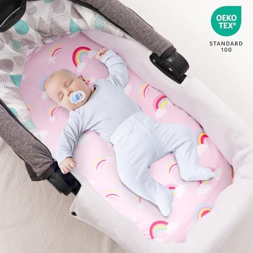 david's kids 3 Pack Bassinet Sheets, Ultra Soft Breathable Comfortable Baby - Image 2