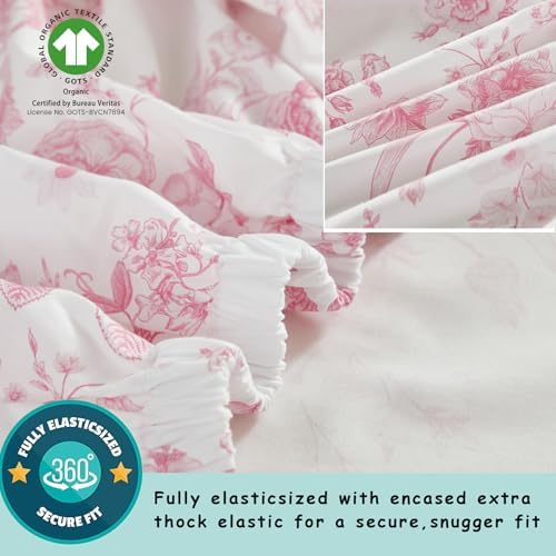 Brandream French Country Toile Crib Bedding Set - Image 6
